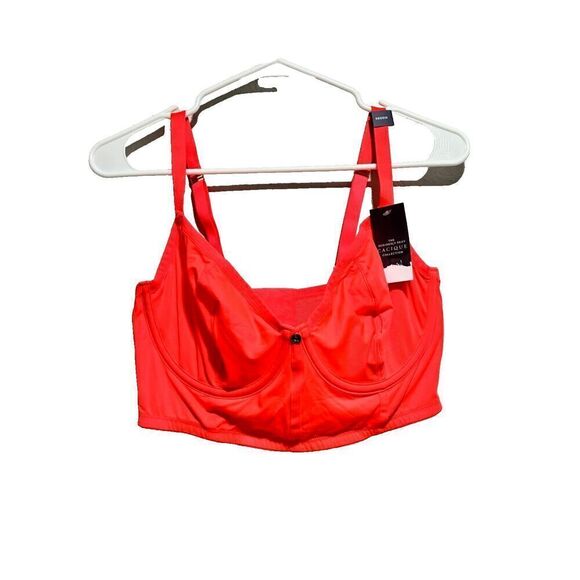 Cacique Demi Corset Longline Bra 36DDD Coral Pink Underwired Adjustable Strap - Picture 2 of 11